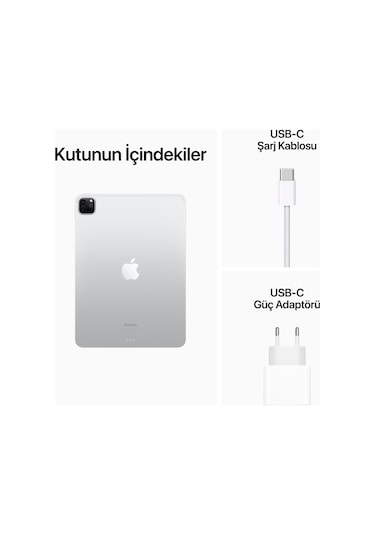 Apple iPad Pro 11 (4. Nesil) MNXL3TU/A Wi-Fi 1 TB 11" Tablet