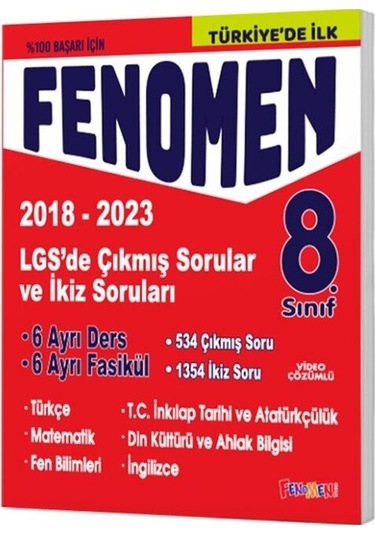 Fenomen Okul 2024 8. Sınıf Lgs Çıkmış Soruları Ve İkiz Sorular Seti