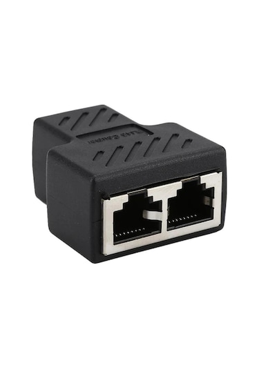 Generic1 İla 2 Rj45 Splitter Ağ Ethernet Kablosu Ağ Konektörü