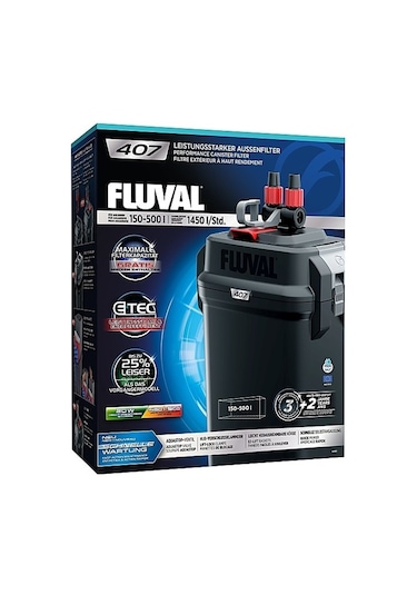 Fluval 407 Dış Filtre 1450lt/Saat