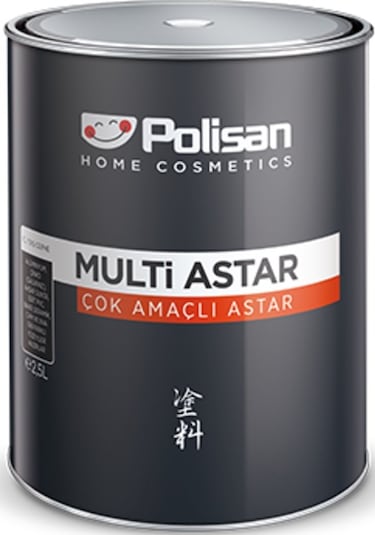 Polisan Multi Astar 2,5 Lt Çelik Çinko Alüminyum Vs. Çok Amaçlı
