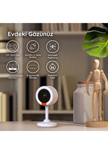 Bilicra Iris Mini 3mp Akıllı Kamera