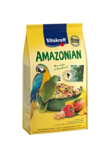 Vitakraft Amazon Afrika Ve Gri Papağan Yemi 750 Gr