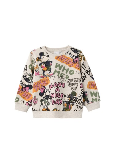 Name It Disney Bej Kız Çocuk Sweatshirt 13221136 001