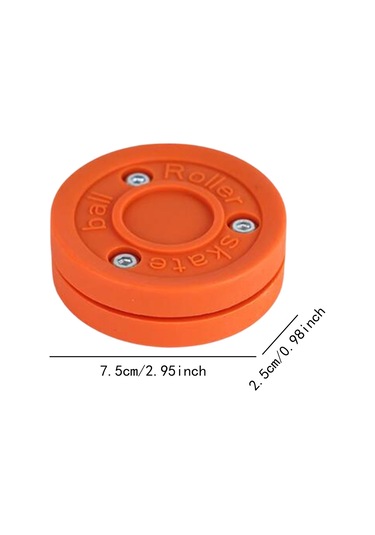 Homyl Roller Hokey Diski Uygulama Hediyesi Oyun Eğitimi Turuncu Turuncu