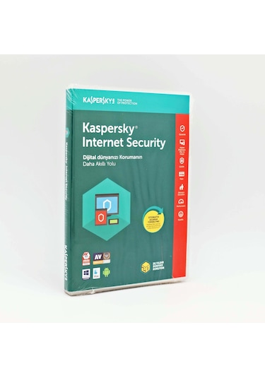 Kaspersky Internet Security  2022 1 Bilgisayar 1 Yıl