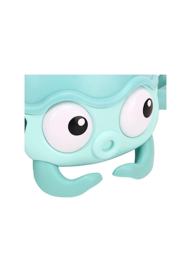 Sesli Işıklı Sensörlü Şarjlı Ahtapot Yürüme Arkadaşı Mavi Qc-2y Blue