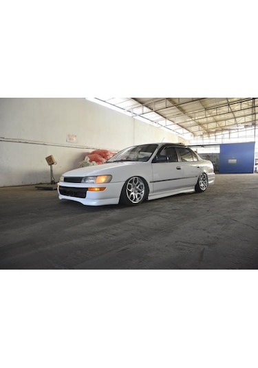 Toyota Corolla Uyumlu Ae101 Typer Ön Ek  - Mat Siyah STR-787