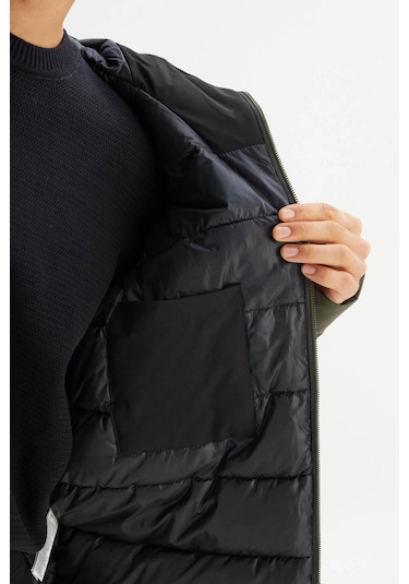 Lee Kapüşonlu Relaxed Haki Erkek Mont L2520257801 Haki