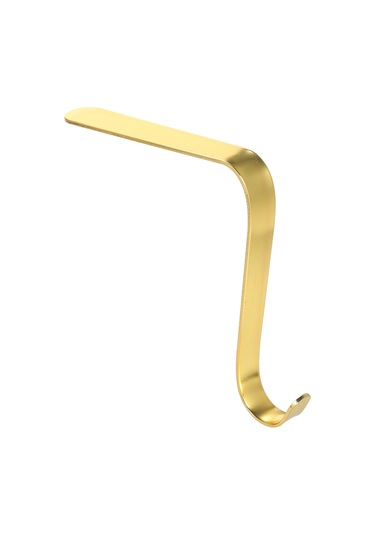 Mufunye Altın Metal Noel Çorap Tutucu - 1 Adet, 10 Lbs Yük Kapasitesi