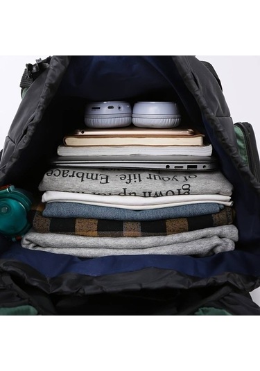 Flybuy Xiyahu Spor Sırt Seyahat Outdoor Kapasiteli Çok Çantası Büyük Amaçlı 70l 001 Rq Altın