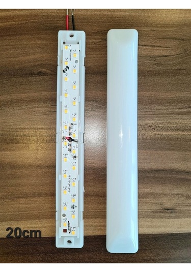5 Adet 24v Dekoratif Tente & Pergola Led 20cm-düz Taban - 6500k Beyaz İşık Diğer