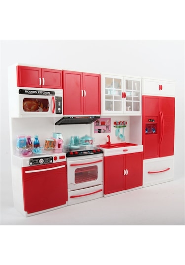 Kayyum Oyuncak Mutfak Set Dörtlü Sesli Işıklı 1014