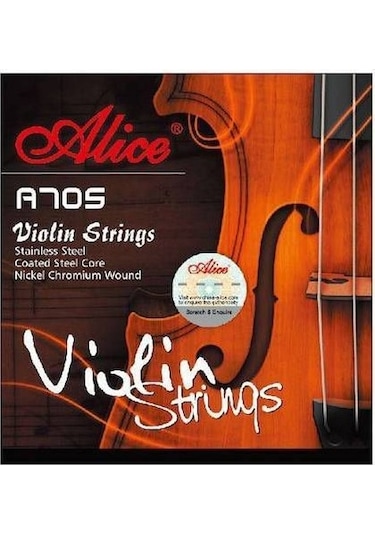 Alice A705 Chrome Keman Takım Tel