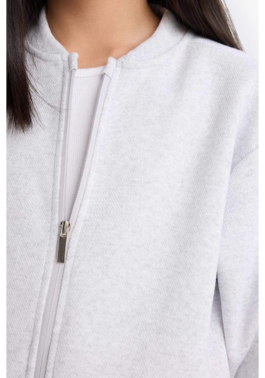 Defacto Erkek Çocuk 2li Takım Bomber Hırka Eşofman Altı F2491a825augr157 Gri Defacto Erkek Çocuk 2li Takım Bomber Hırka Eşofman Altı F2491a825augr157 Gri