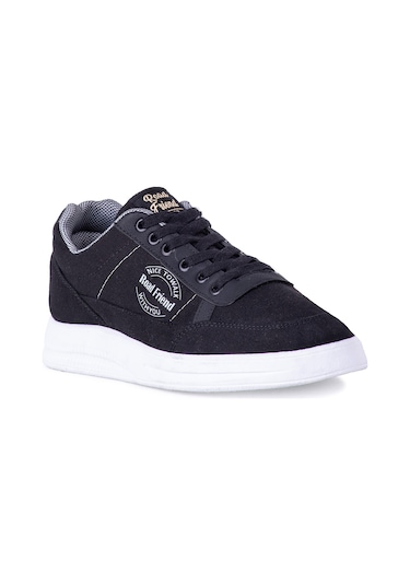 Ghattix Erkek Keten Sneaker Yazlık Mevsimlik Ayakkabı Siyah Siyah Siyah Siyah