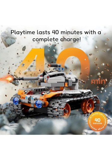 Sillbird 5'i 1 Arada Robotik Set, Uygulama Ve Uzaktan Kumanda Ile, Programlanabilir Robot Akıllı Oyuncaklar