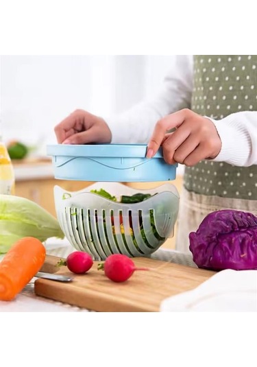 Sunup Sn-27136 Pratik Meyve Sebze Salata Dilimleyici Kesici