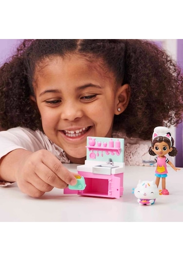 Gabby S Dollhouse Mutfak Oyun Seti