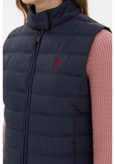 U.s. Polo Assn. Kadın Lacivert Yelek Dokuma 50311989-vr033 Lacivert