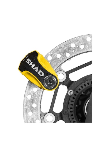 Shad Alarmlı Disk Kilidi Sc62a Sarı 10mm C0s6203a Disk Kilidi