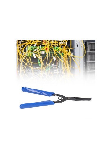 Reedark Optik Fiber Flanş Bağlantı Aleti: Uzun Burunlu Pense, Kaymaz Kauçuk Kolu, Sc/lc Flanş Uçlarını Kolay Tak/kaldır