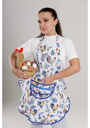 Kuhna V Gorosek Mutfak Önlüğü 237511624 Beyaz