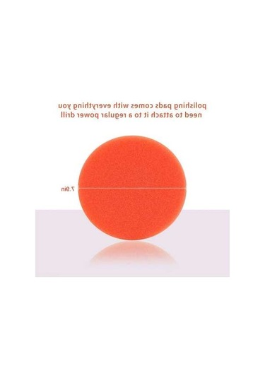 Prestigegoods 7 Parça Araç Cilalama Seti - 6 İnç Köpük & Yün Pedler, Otomobil Parlatma İçin M10 Delikli