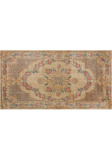 Osmanlı İmparatorluğu'na Özgü El Dokuma Halı 155 X 290 Cm F1266