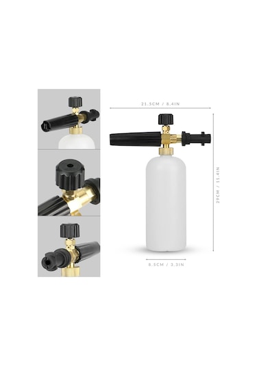 Kar Köpük Lance Otomatik Basınçlı Yıkama Jet Hızlı