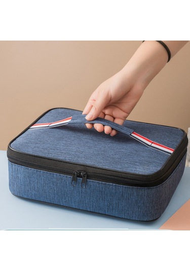 Öğrenciler İçin Yalıtımlı Öğle Yemeği Çantası - Cationic Çok Renkli