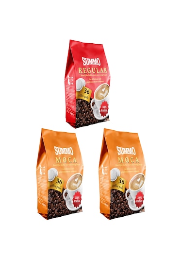 Summo 1 Adet Regular ve 2 Adet Moca 108'li Avantaj Paketi (36X3)