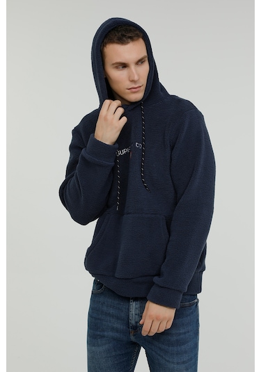 Superfly MEN KAPŞ. SWEAT Lacivert Erkek Sweatshirt Lacivert