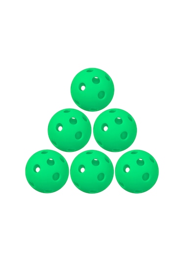 Vkemall 6 Adet Yeşil Renkli 72mm Pp Malzeme İç Mekan Pikle Topu Seti