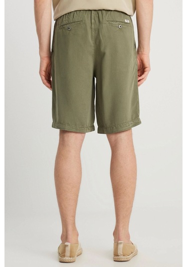 Wrangler Tencel Şort Haki Erkek Şort Haki