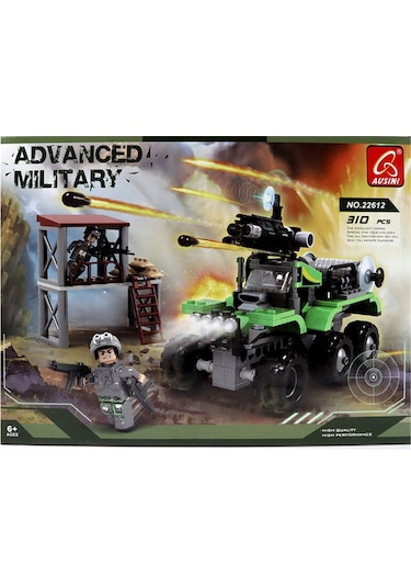 Ausini Adveanced Military Askeri Set 310 Parça