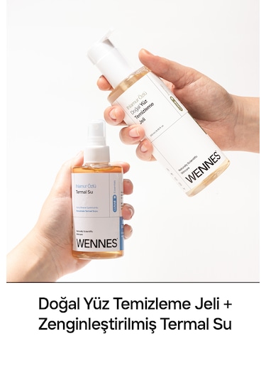 Yüz Temizleme Jeli Zenginleştirilmiş Termal Su Avantajlı Set