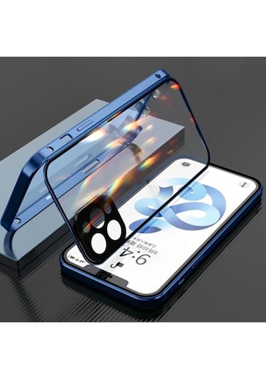 Dolıty Koruyucu Kılıf İnce Kapak Tampon Ekran 12promax-mavi-için