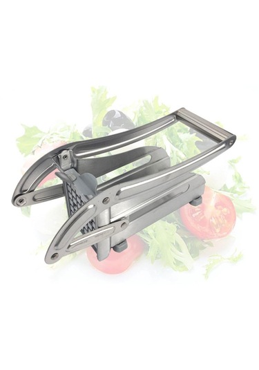 Homyl Manuel Kızartma Kesici 2 Adet Fransız Patates Peynir İçerir Gümüş