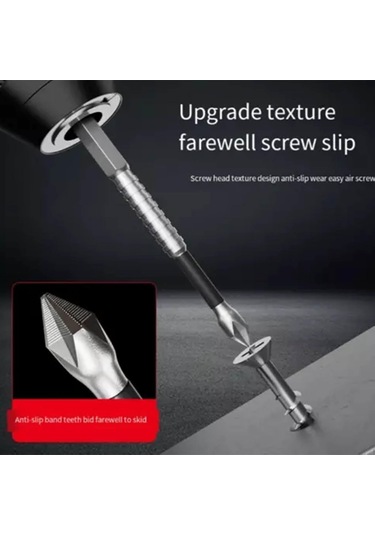 Highmagnety Tornavida Matkap Ucu, Ömür Boyu Matkap Bitleri, Antislip Dayanıklılığı Manyetik Elektrikli Tornavida Seti, 25 50 65 70 90 150 Mm 2 Set