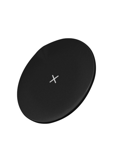 Kosona 15w Hızlı Şarj Destekli Dairesel İnce Kablosuz Şarj Cihazı, Type-c Arayüzü, Siyah