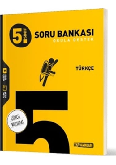 Hız Yayınları 2025 5. Sınıf Türkçe Soru Bankası Yeni Müfredat