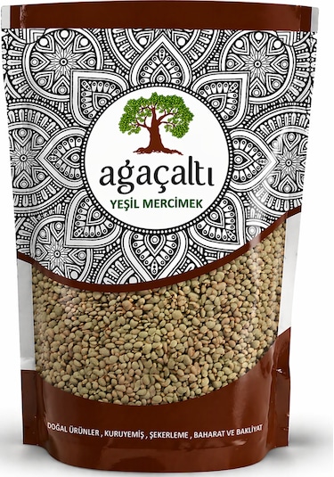 Yeşil Mercimek 1 Kg Doğal Katkısız Yerli Yeşil Mercimek