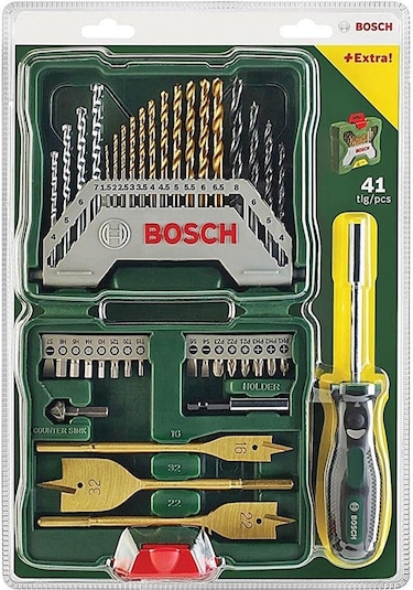 Bosch X-Line Vidalama ve Matkap Ucu Seti 41 Parça 2607017334