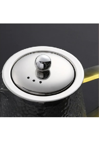 Isıya Dayanıklı Demliğe Cam Çaydanlık Süzgeçli 321936718 Gri