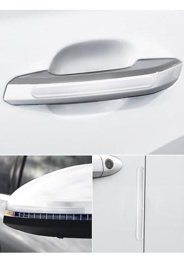 Kapı Koruma Bademi Şeffaf Silikon 4 Adet