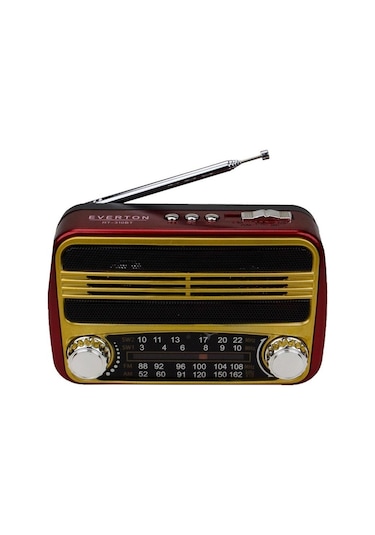 Everton Rt-310 Bluetoothlu Nostaljik Radyo Usb Mp3 Player