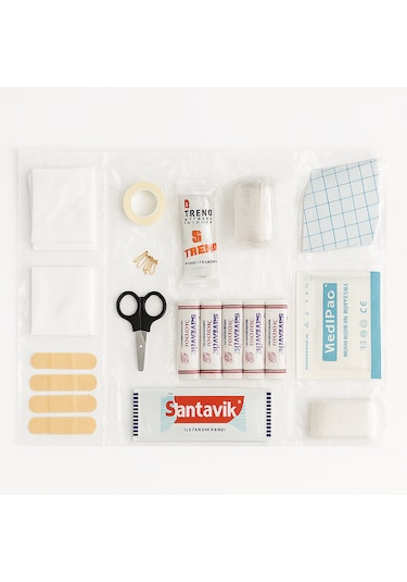 Araç Trafik Seti İlk Yardım Seti Tuvtürk Muayene Uyumlu 1 Kg Yang