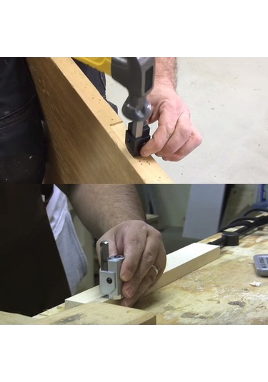 Padalink Ahşap Oyma İçin Yüksek Hassasiyetli Köşe Keski - Otomatik Hizalama Özellikli Çok Amaçlı Marangoz Aleti Gümüş