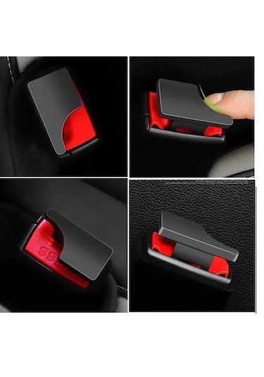 Tüm Araçlara Uygun Emniyet Kemer Toka Aparatı Plastik 4 Adet